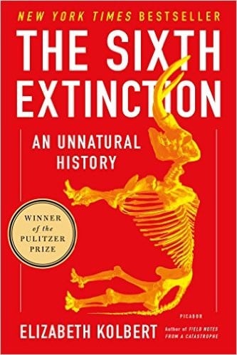 Cover of The Sixth Extinction by Elizabeth Kolbert